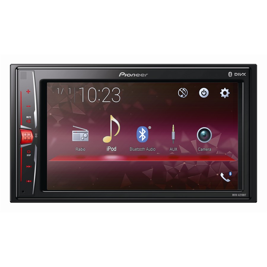 Pioneer mvh a210bt процессорная или нет